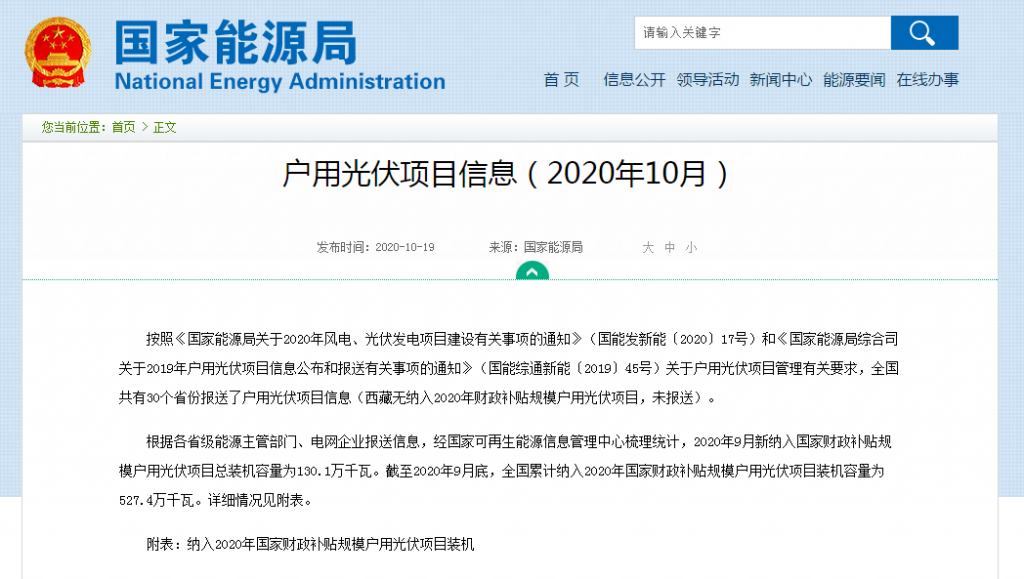 快裝！11月為戶用光伏補貼最后一個月！補貼指標(biāo)僅剩0.7GW
